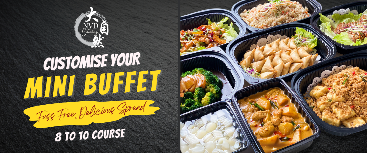 Plant Based/ Vegetarian / Vegan Mini Buffet for 10 to 30 pax