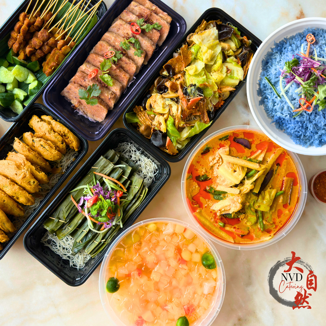 8 course vegan, vegetarian mini buffet